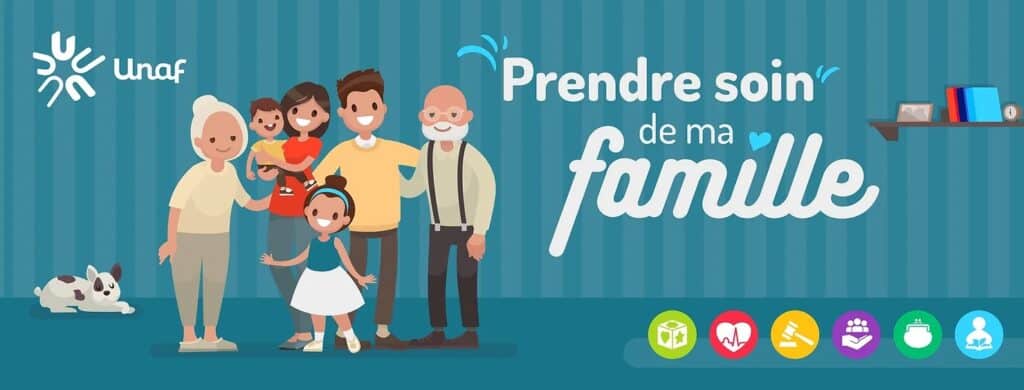 bannière prendre soin famille