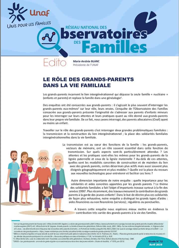 édito rôle grands parents